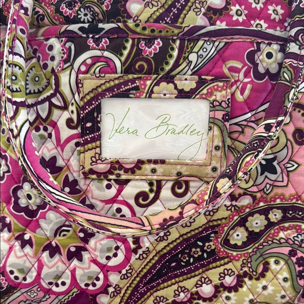 Vera Bradley Berry Paisley (retired) Grand Traveler Bag with Shoulder Strap - Picture 2 of 5